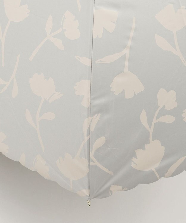 ANY SIS 【WEB限定】遮光フラワーシャドウ 長傘 ブルーグレー