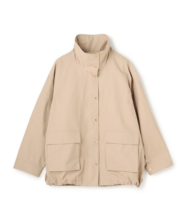 UNFILO L スタンド ZIPアウター ベージュ