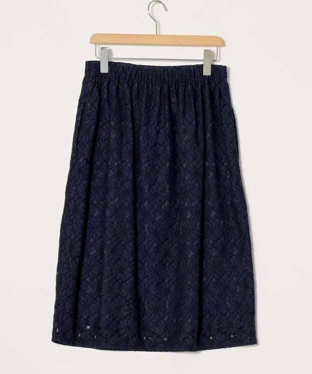 ONWARD Reuse Park 【組曲】スカート春夏 ネイビー