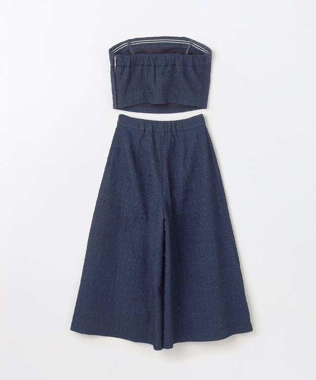 GRACE CONTINENTAL ビスチェsetワイドパンツ ネイビー