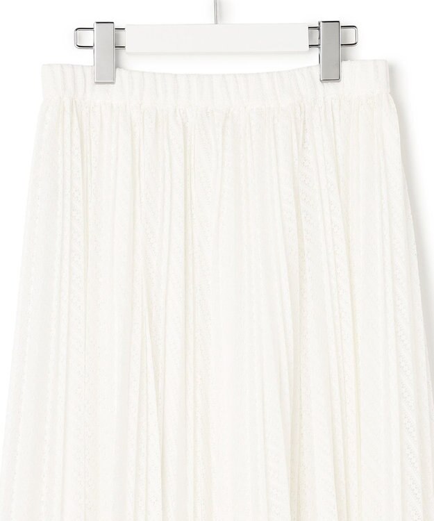 23区 【先行予約】レース プリーツスカート オフ系