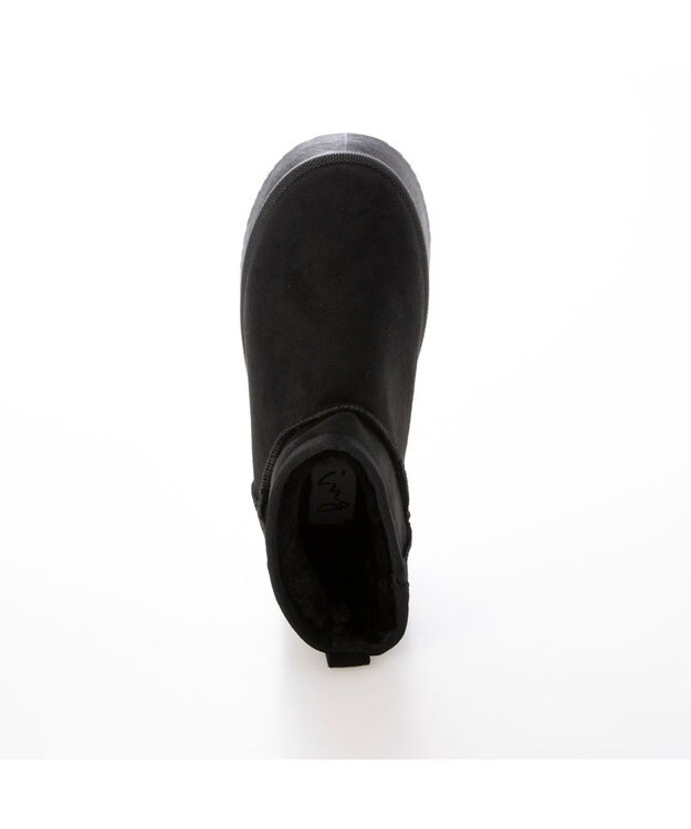 ing <ing>【WEB限定】ボリュームソールムートンブーツ ブラック