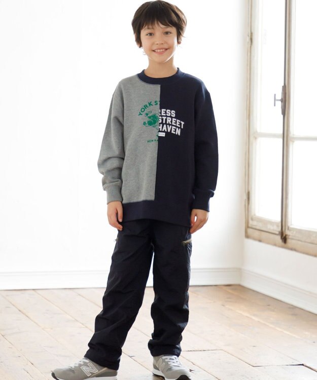 J.PRESS KIDS 【100-130cm】裏起毛 パンツ ネイビー系