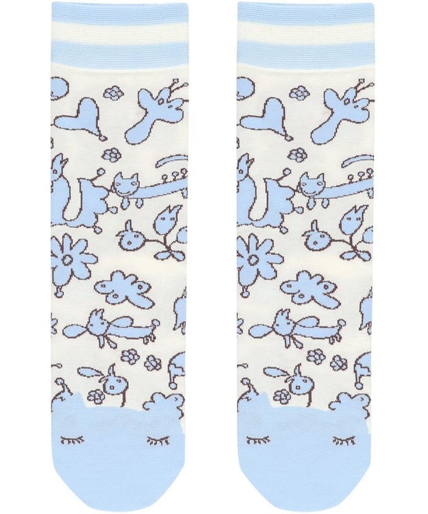 tsumori chisato SLEEP ツモリチサト ソックス レディース UEY531 /ワコール アイボリー