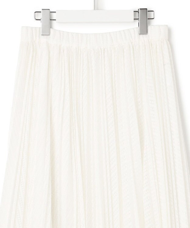 23区 【先行予約】レース プリーツスカート オフ系