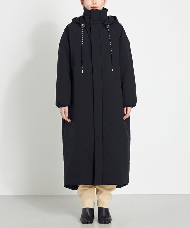 NAVE 【NAVE】パディング ロングコート ブラック系