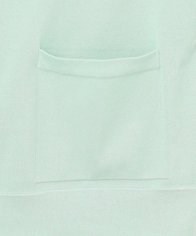 J.PRESS LADIES L 【洗える】Cotton Acetate ドルマンスリーブ カーディガン ミント系