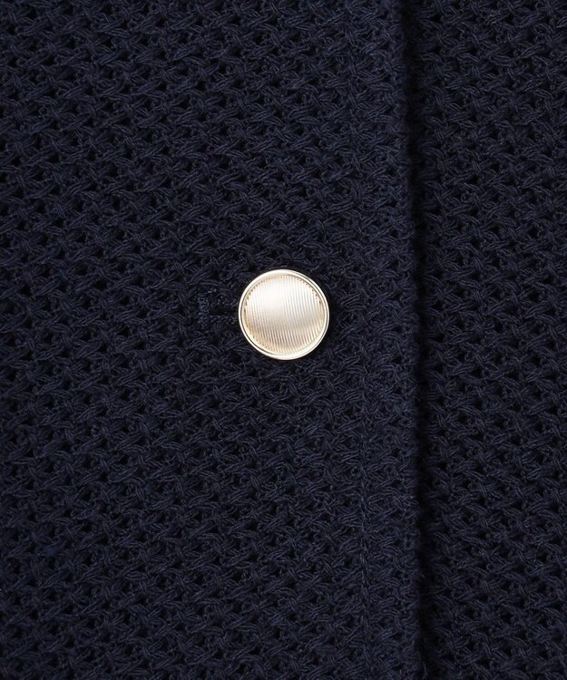 ANY SIS S 【洗える】ラッセル ジャケット ネイビー