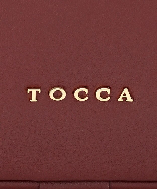 TOCCA CLAVIER LEATHER BOSTON BAG ボストンバッグ【古畑星夏さん着用】 ボルドー系