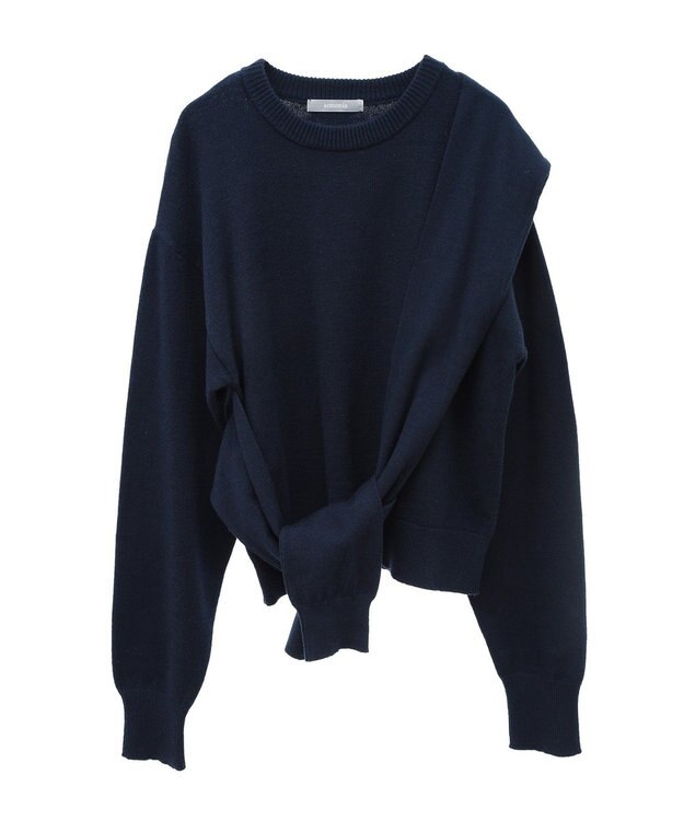 Green Parks armonia．ツイストレイヤードプルオーバー Navy