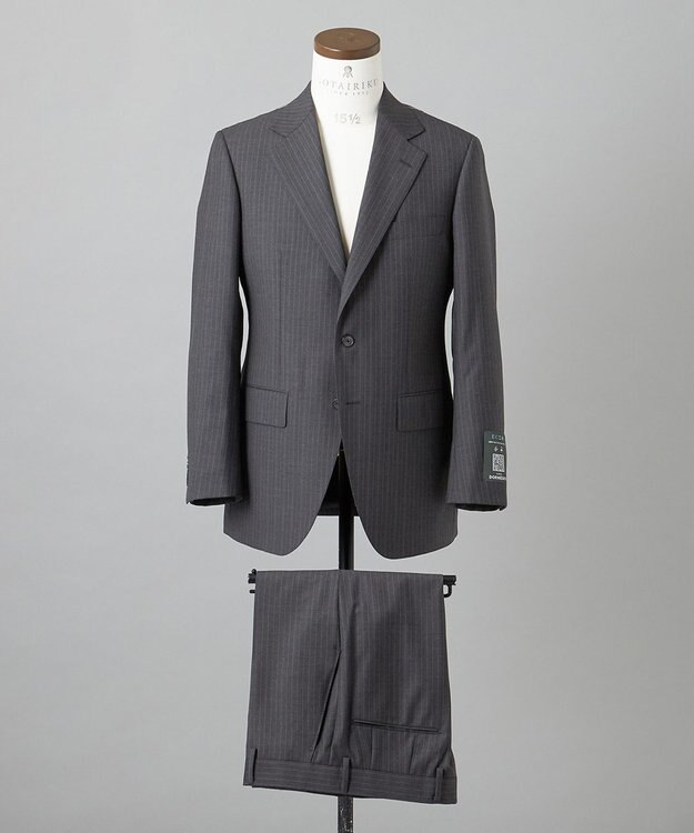 GOTAIRIKU 【DORMEUIL】ECHO スーツ グレー系1