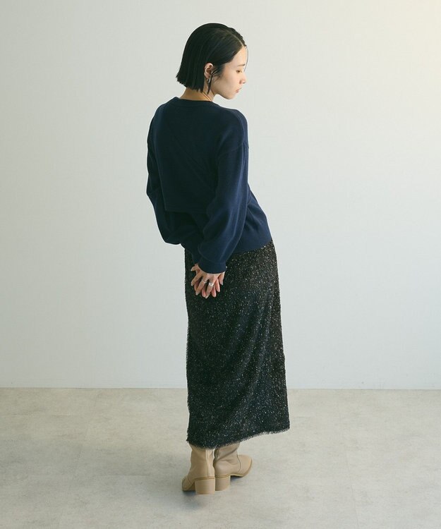 Green Parks armonia．ツイストレイヤードプルオーバー Navy