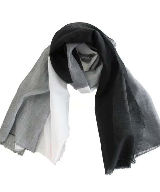 POLS 播州織 極細コットンストール Sサイズ ブラック