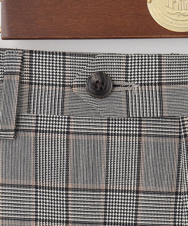 J.PRESS MEN 【PEPPIN MERINO COMFORT】グレナカートチェック スラックス ブラック系4