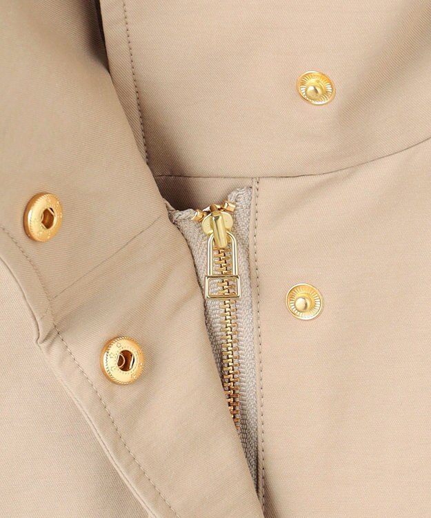 UNFILO L スタンド ZIPアウター ベージュ