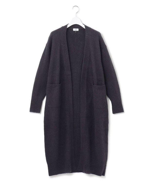 J.PRESS YORK STREET 【WOMEN】FOXMIX ニットカーディガン ネイビー系