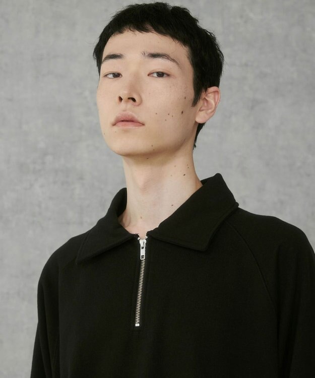 WEGO ラグランハーフZIPPO ブラック