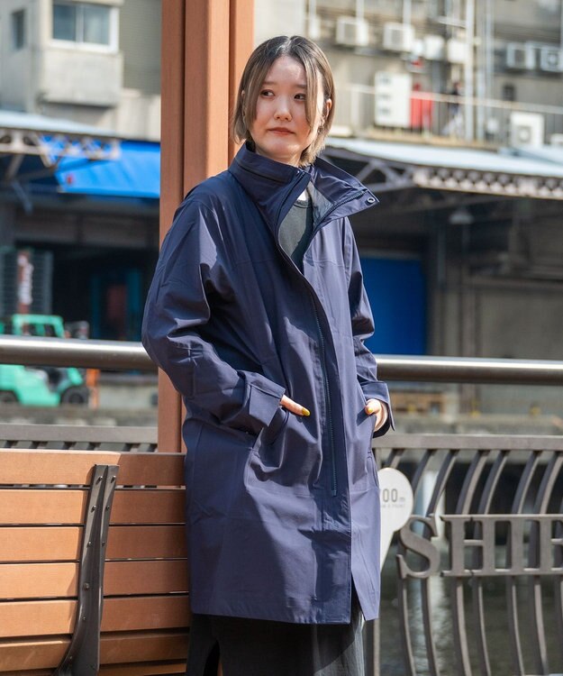 F/ACSION KENROKU レインコート NAVY