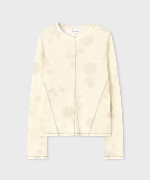 Paul Smith Floral Print シアー 長袖カットソー