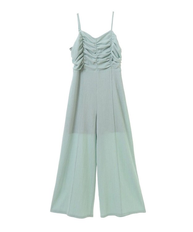 earth music&ecology シャーリングキャミロンパース Mint