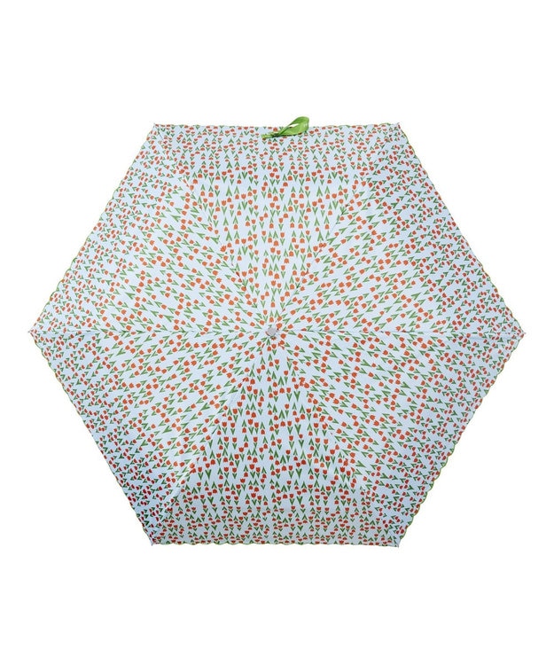 MOONBAT アデリアレトロ×estaa 晴雨兼用日傘 折りたたみ傘 コレック UV 一級遮光 レッド