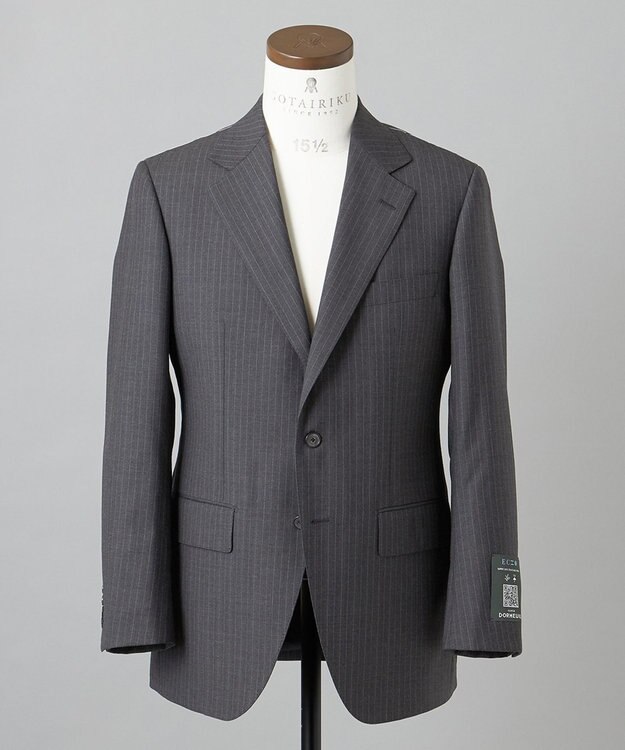 GOTAIRIKU 【DORMEUIL】ECHO スーツ グレー系1