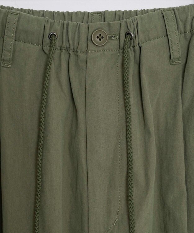 WEGO サイドスリットパラシュートパンツ カーキ