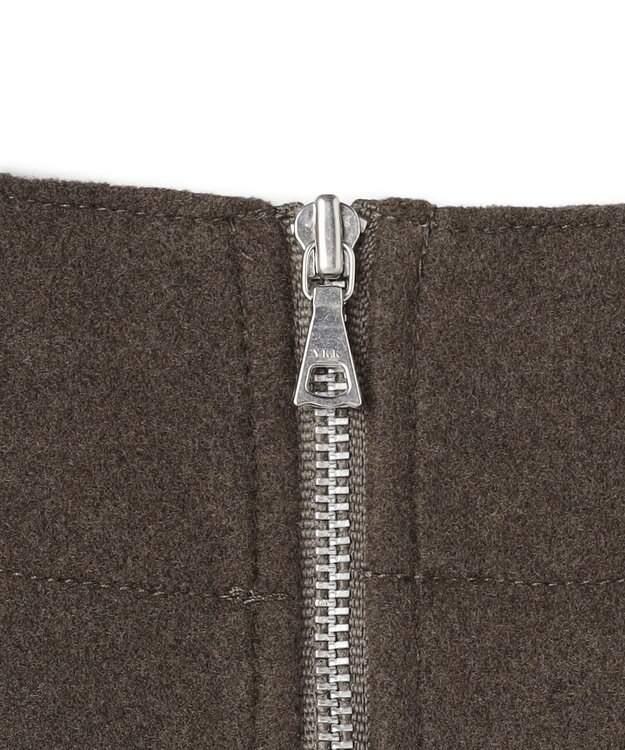 J.PRESS YORK STREET 【WOMEN】ウールライクジャージー プルオーバーシャツ ブラウン系