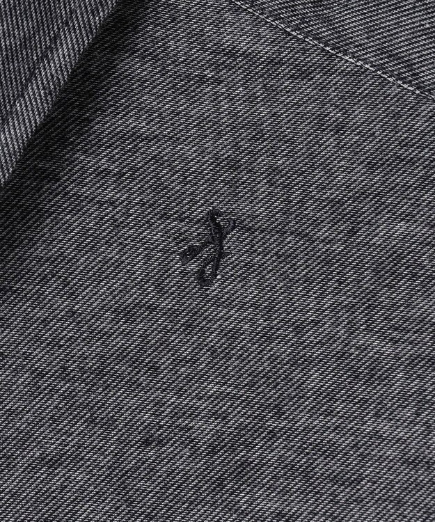 JOSEPH HOMME ツイルネルジャージー　レギュラーカラーシャツ グレー系