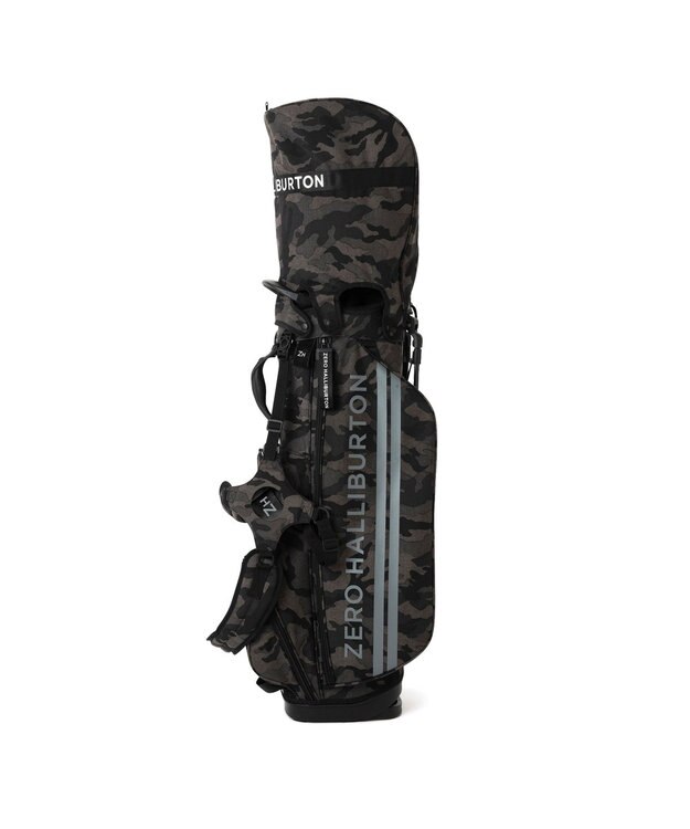 ZERO HALLIBURTON コーデュラスタンドバッグ 82052 ブラックカモ柄
