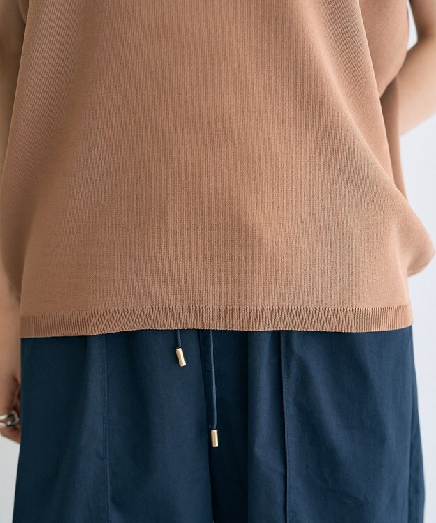 YECCA VECCA Vネックドルマンニット Camel