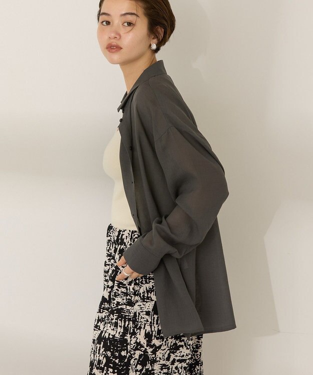 AMERICAN HOLIC シアーボイルレギュラーシャツ Check