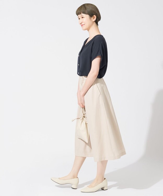 ONWARD Reuse Park 【自由区】スカート春夏 ベージュ