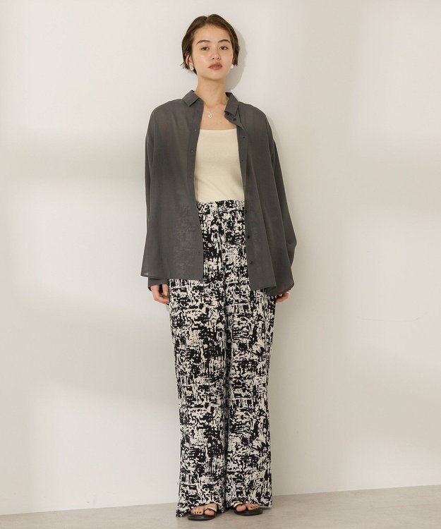 AMERICAN HOLIC シアーボイルレギュラーシャツ Check