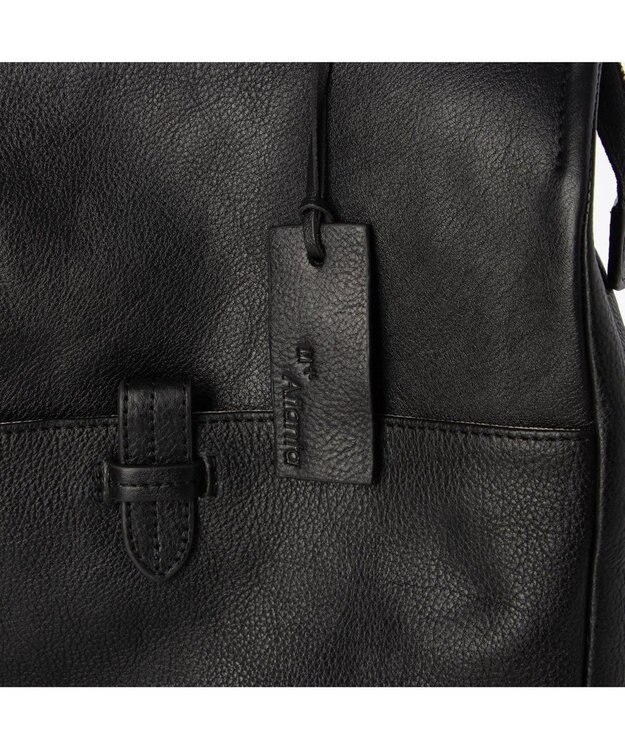 UNBILLION アトランタ ATLANTA / 牛革スクエアリュック ブラック