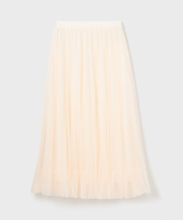 GRACE CONTINENTAL チュールバルーンスカート ホワイト