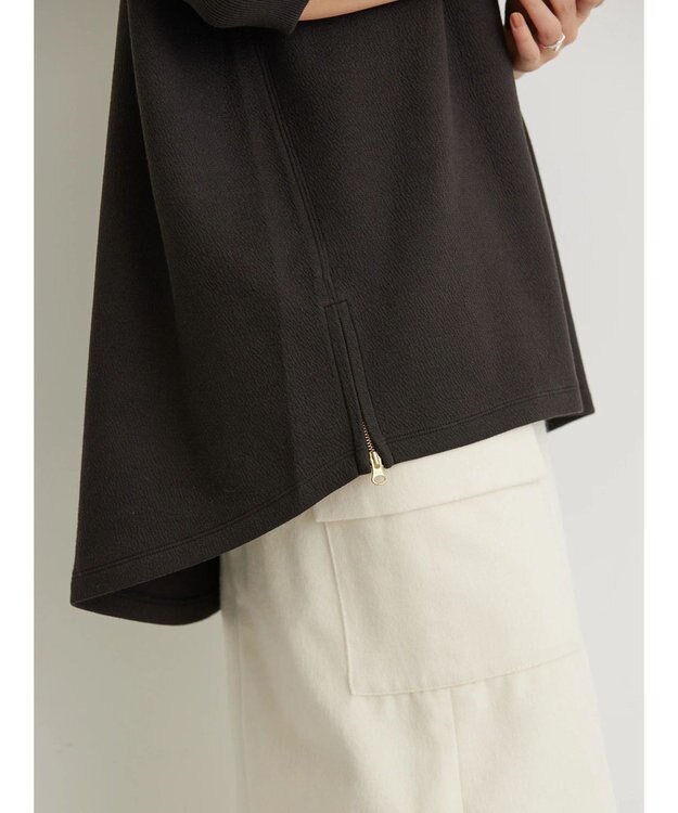 AMERICAN HOLIC サイドＺＩＰブークレチュニック Black