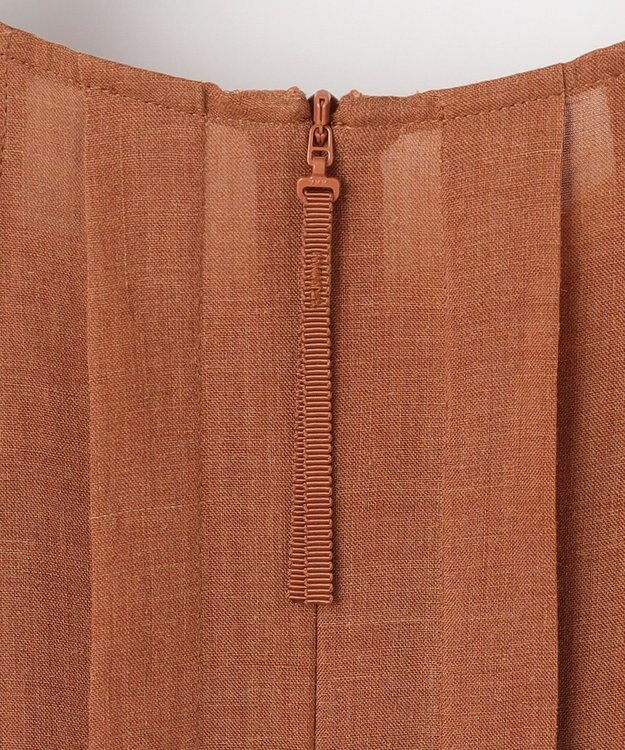 自由区 L 【カタログ掲載・接触冷感・洗える】ラミーローン ワンピース コッパー