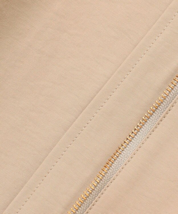 UNFILO L スタンド ZIPアウター ベージュ