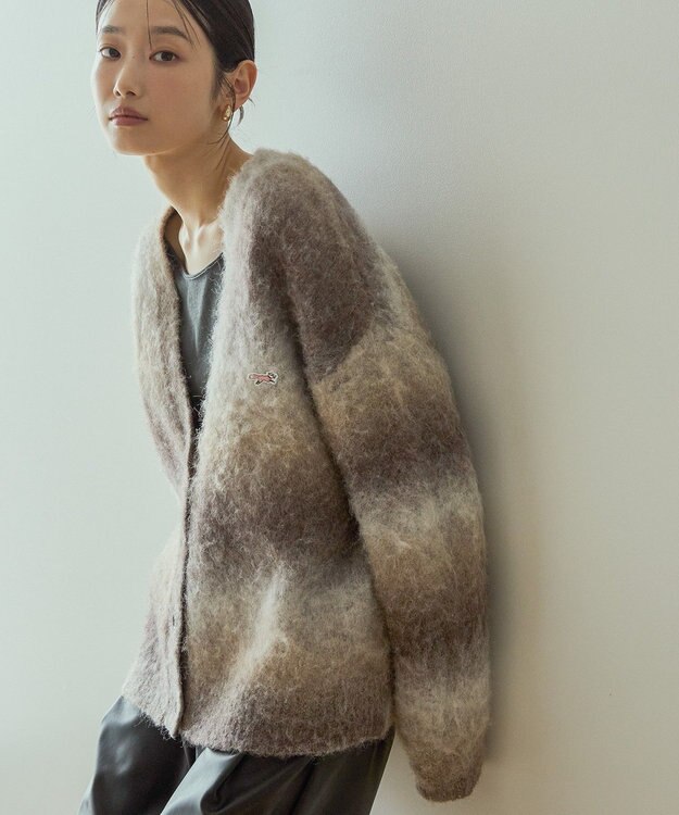 AMERICAN HOLIC PENNEY'Sシャギーグラデーションカーディガン Brown