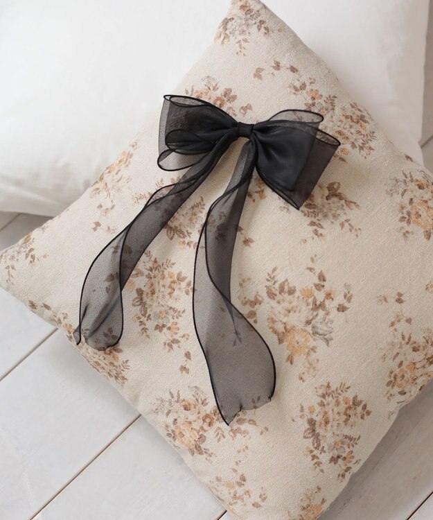 Green Parks ・ＨＡＬＦ　ＴＩＭＥ　ビッグリボンバレッタ Black