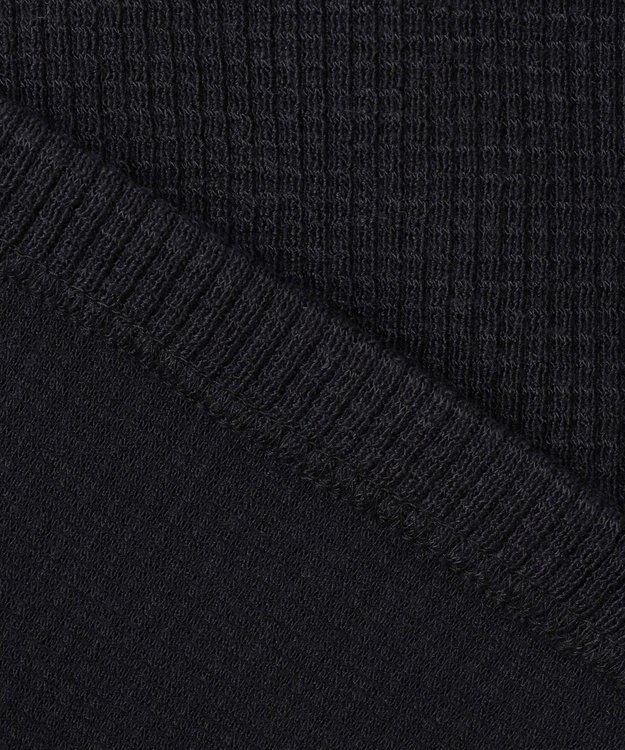 23区GOLF 【MEN】【吸湿/発熱】グランサーモワッフル ネイビー系