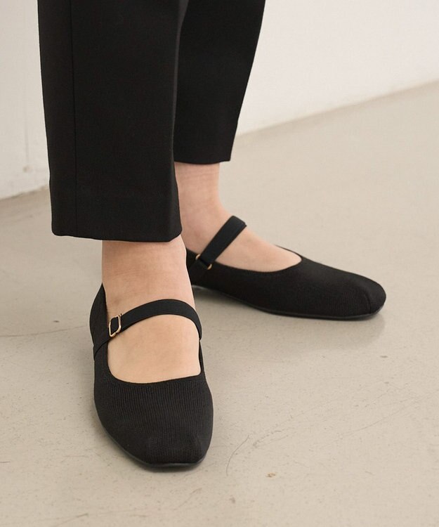 steppi 【洗える/撥水】インヒール パンプス ブラック