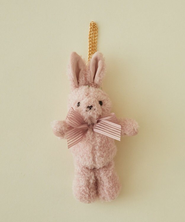 Maison de FLEUR ローズラビットチャーム Pink