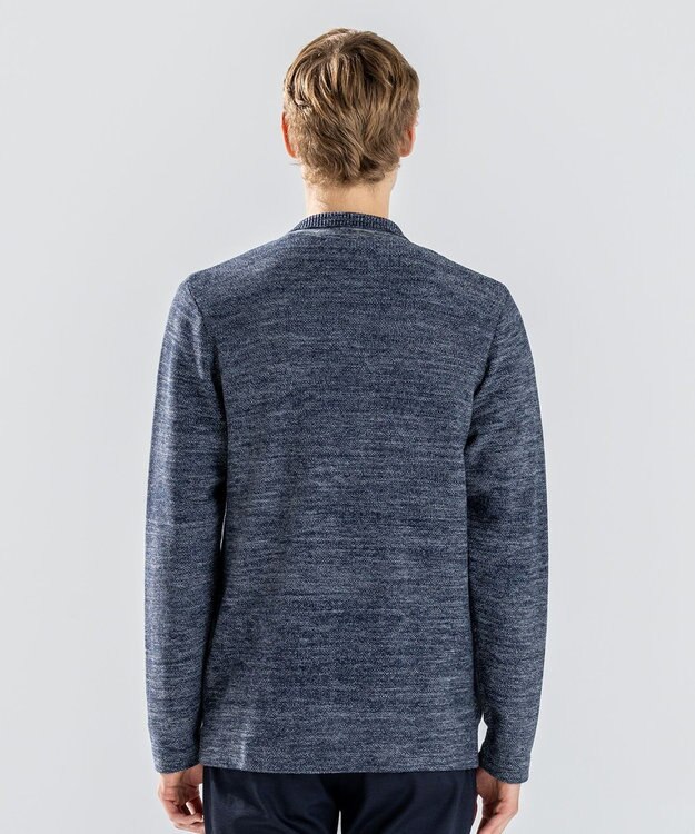 JOSEPH HOMME 【新素材】リンクスツイード　ニットジャケット ネイビー系