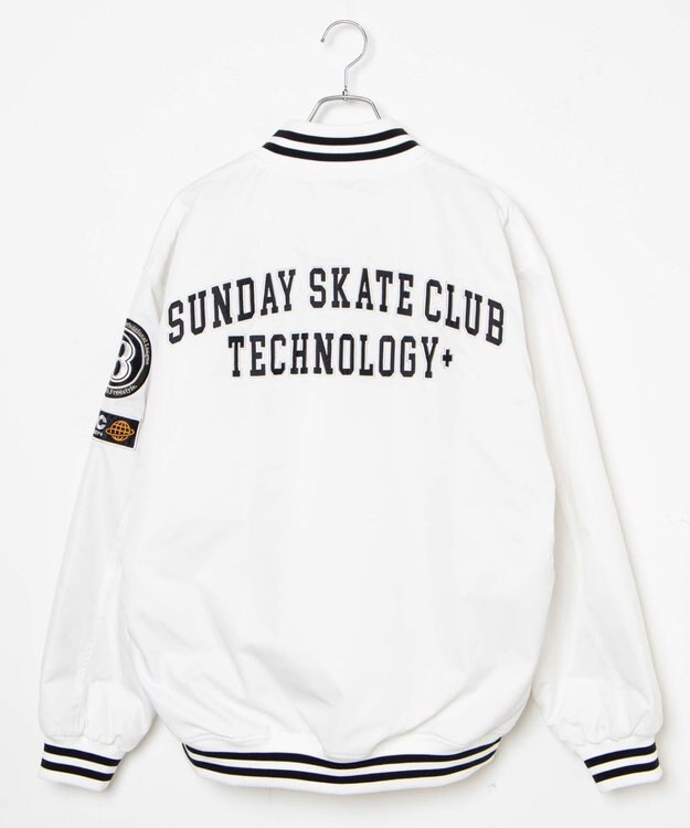 WEGO パテッドワッペンスタジャン ホワイト