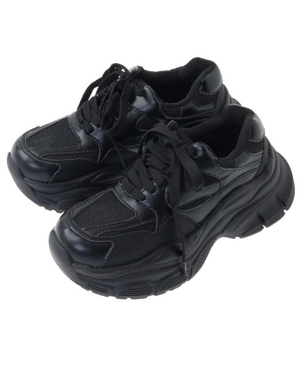 Green Parks ・ＬＥＮＡ　厚底スニーカー Black