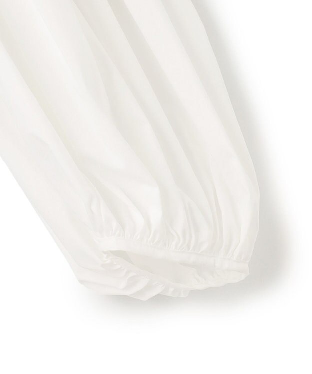 BEIGE， PROTAGONISTA / パフブラウス White