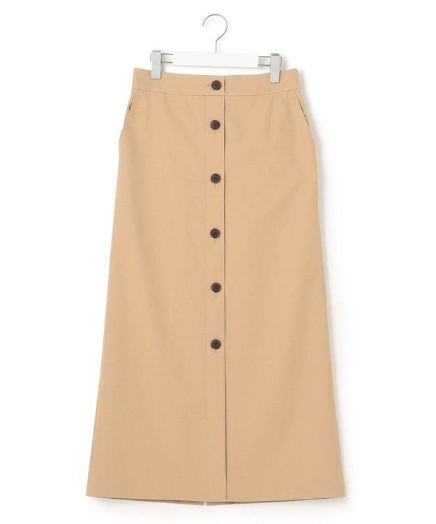 23区 【セットアップ対応】オックスストレッチ スカート キャメル系