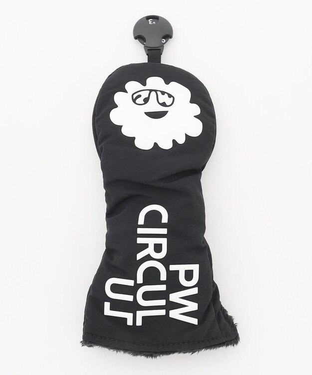 PW CIRCULUS 【UNISEX】ナイロンワッシャー ヘッドカバー ゴルフ ブラック系